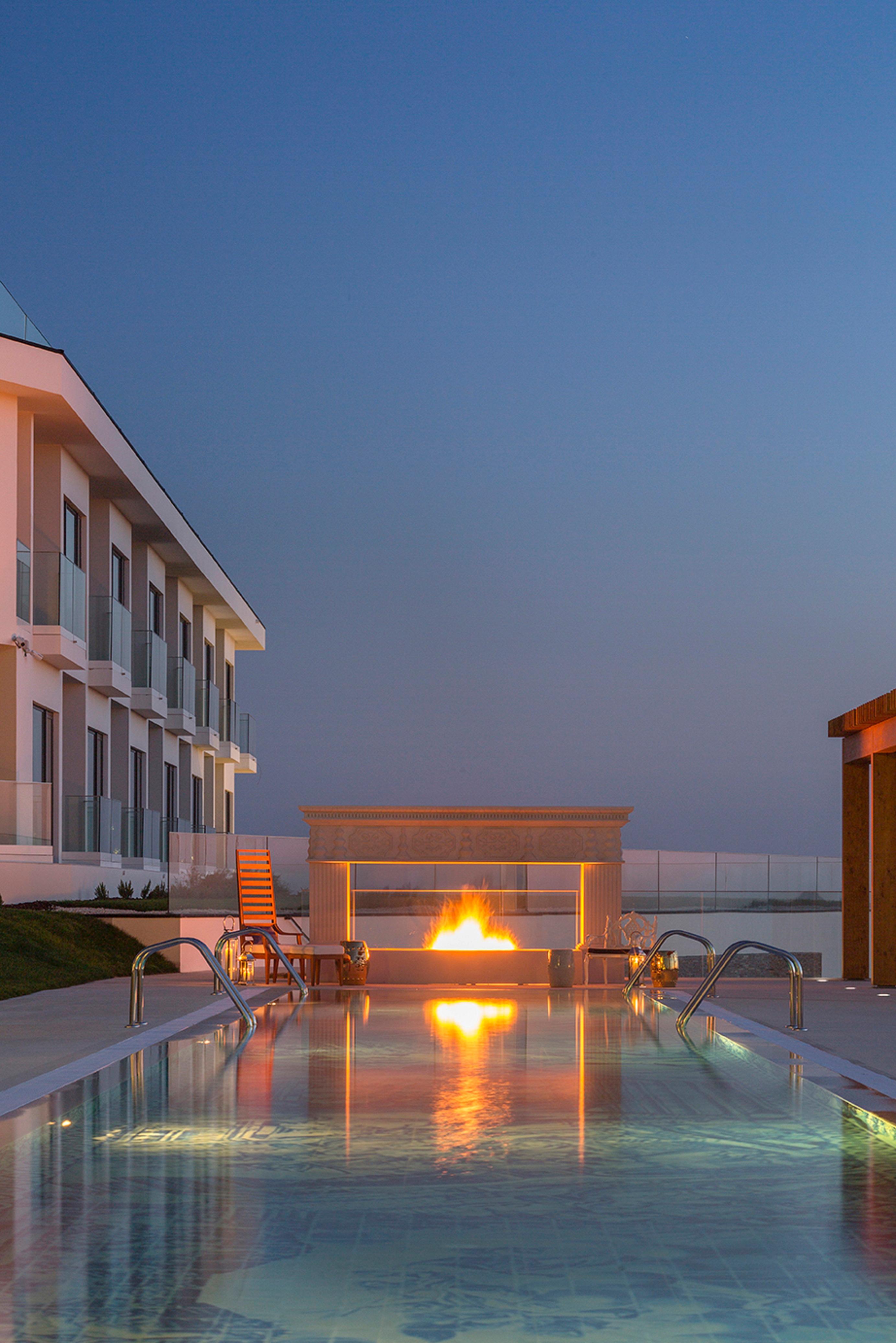 Evolutee Hotel Óbidos Exterior foto The hotel's pool